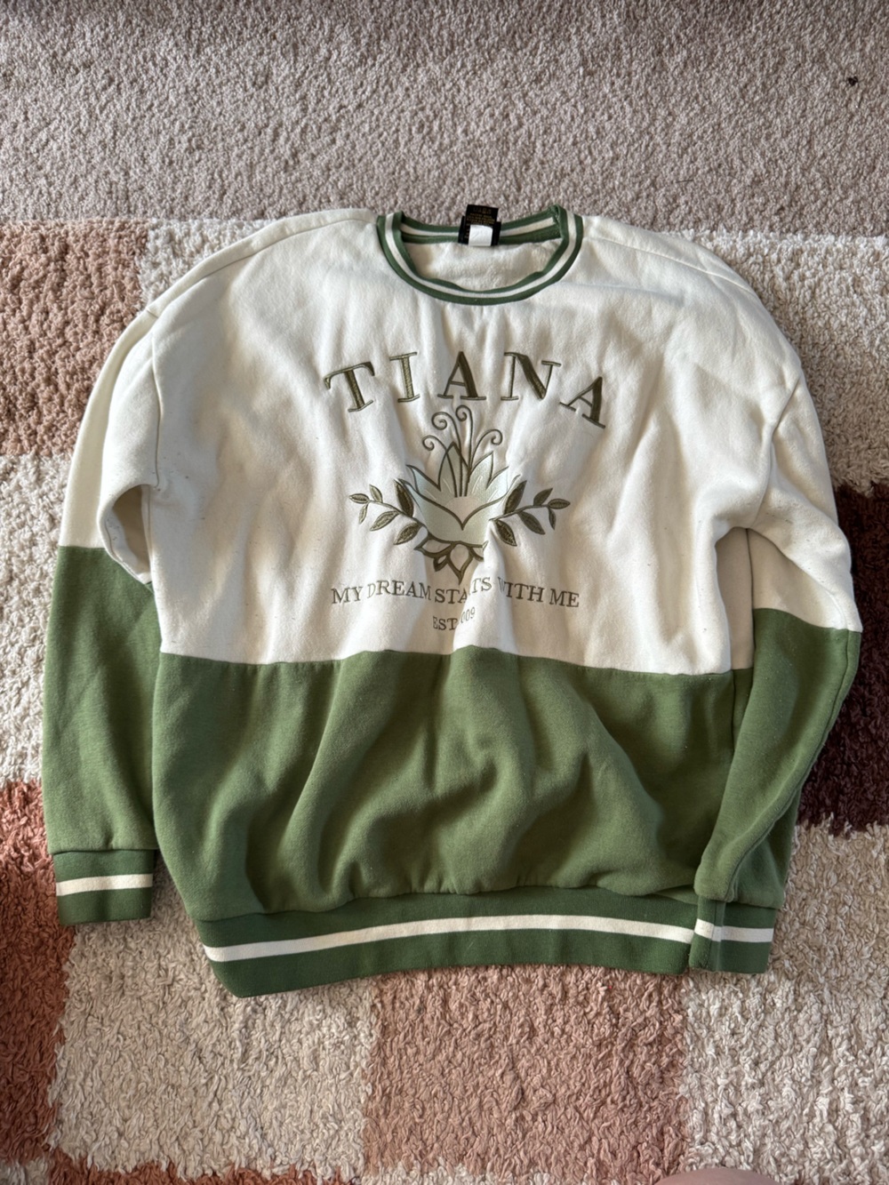 Disney Tiana- Princess and the Frog Crewneck